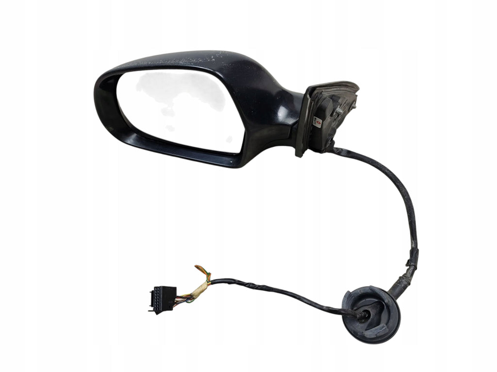 MIRROR LEFT 9 PIN 7+2 PIN AUDI A6 C6 LIFT LAK: LZ9Y (08-11) EUROPE