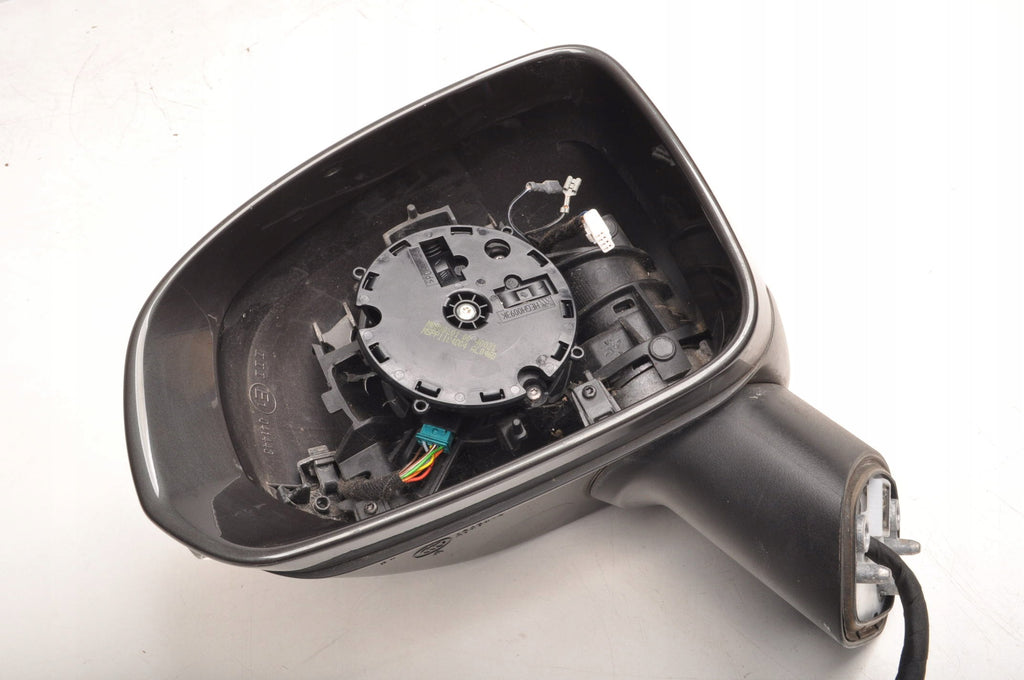MIRROR LEFT PINE GREY 724 HOUSING BASE VOLVO XC60 II 13 PIN