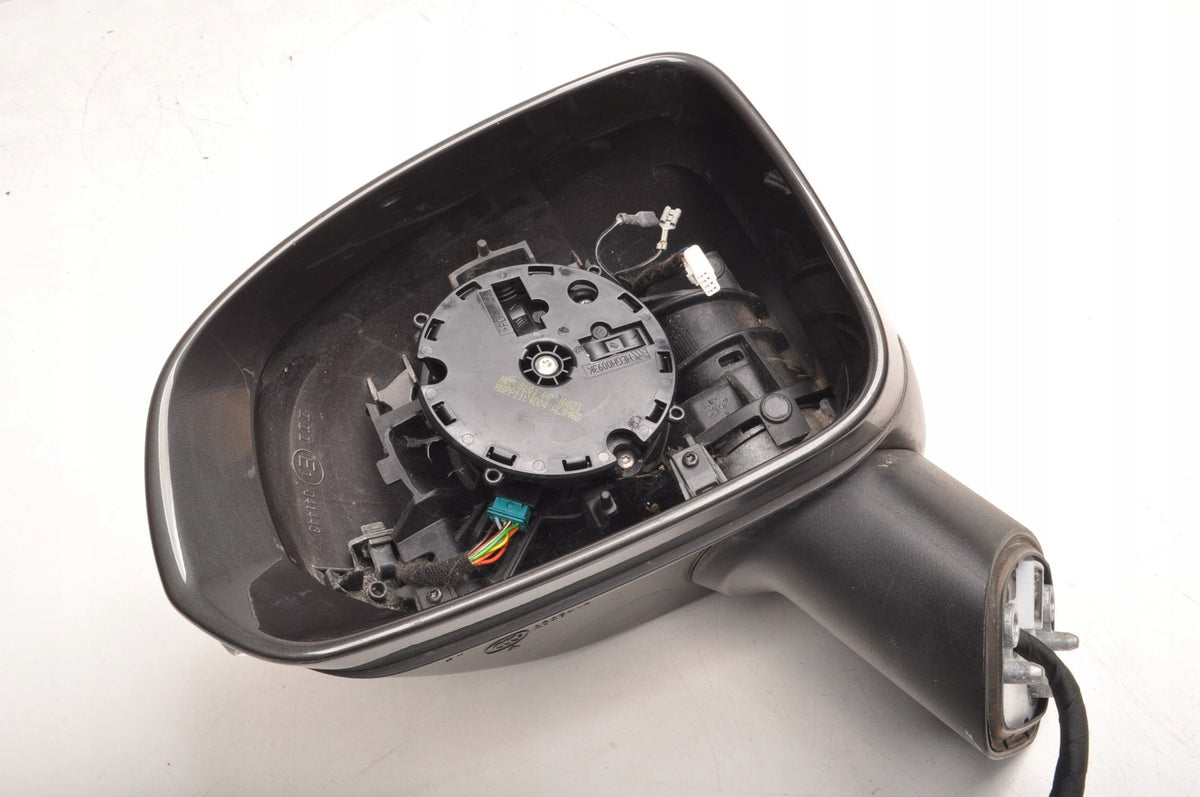 MIRROR LEFT PINE GREY 724 HOUSING BASE VOLVO XC60 II 13 PIN