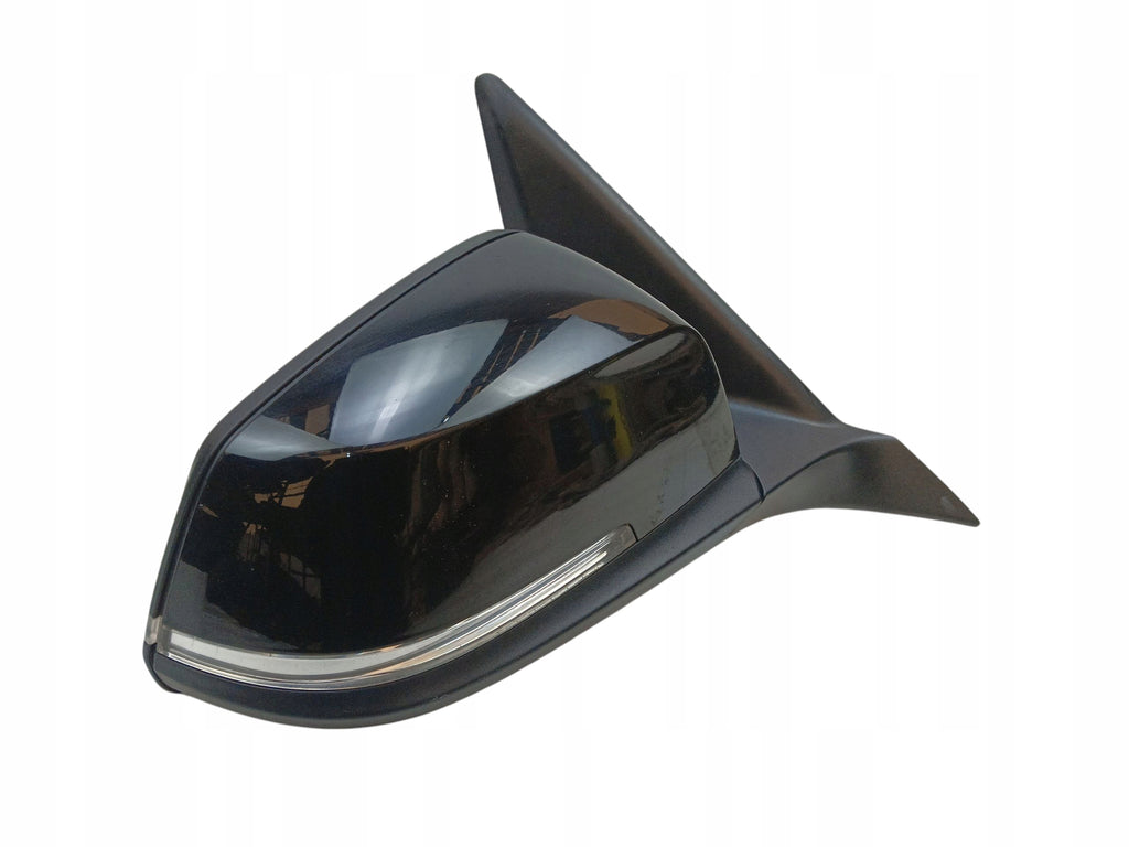 MIRROR RIGHT 6 PIN PINS BMW F20 F21 LAK: SCHWARZ II 668 (11-15) EUROPE
