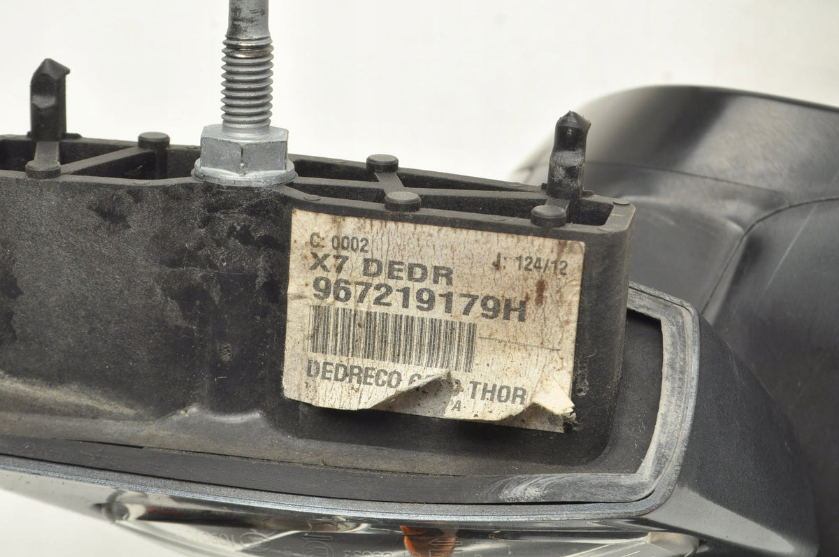 MIRROR RIGHT ELECTRIC EUROPE 10 PIN 11 CABLES CITROEN C5 III 967219179H