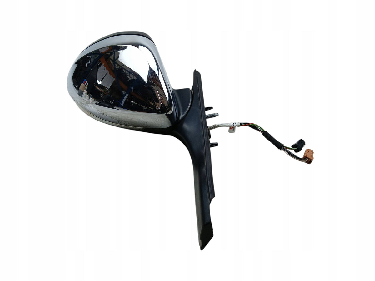 MIRROR RIGHT PEUGEOT 208 AND (2012-2015) 9 PIN EUROPE CHROME