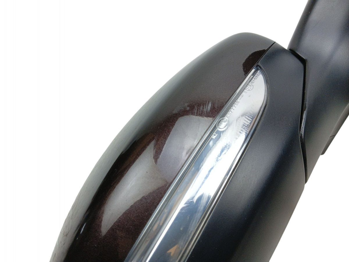 MIRROR RIGHT PEUGEOT 208 AND (2012-2015) 9 PIN EUROPE PAINT CODE KJX