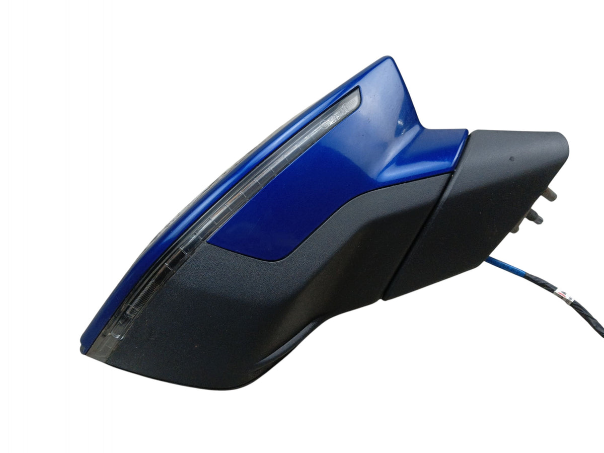 MIRROR RIGHT SEAT LEON III LIFT (2016-2020) 6 PIN EUROPE PAINT CODE LW5L