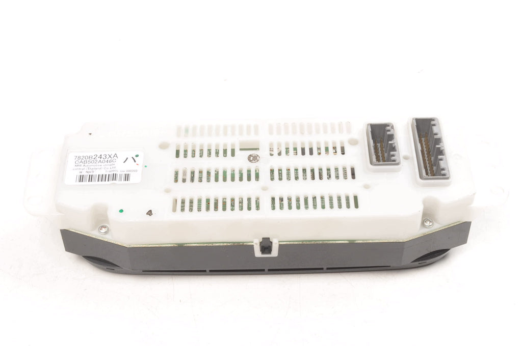 MITSUBISHI OUTLANDER III AIR CONDITIONING PANEL 7820B243XA