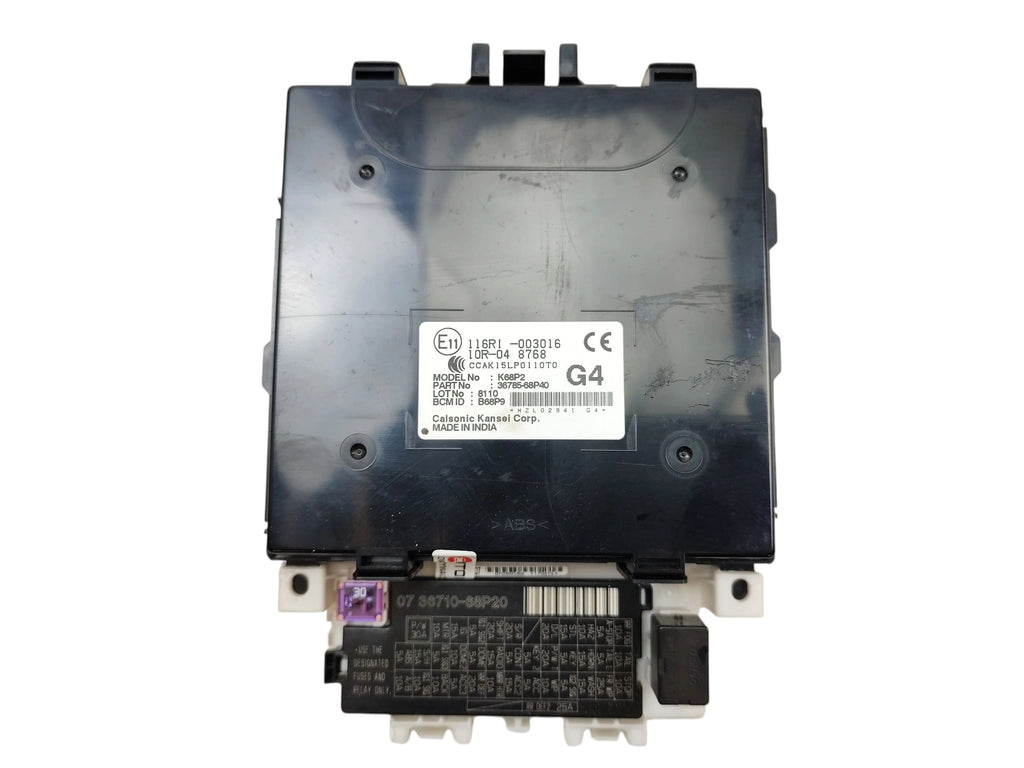 MODULE BCM SUZUKI BALENO (2015-2019) IGNIS III 116R1-003016 K68P2