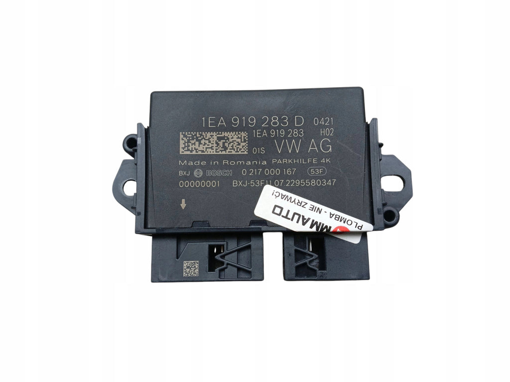 MODULE PDC PARKING CONTROLLER AUDI Q4 E-TRON 1EA919283D