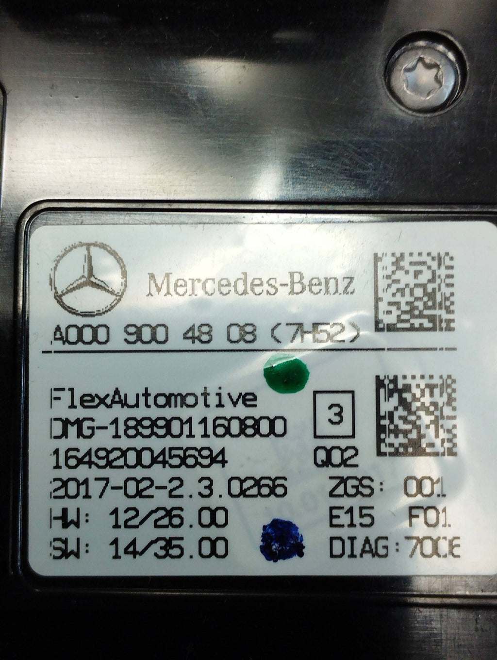 Mercedes-Benz B W246 W242 LAMP LIGHTING A0009004808