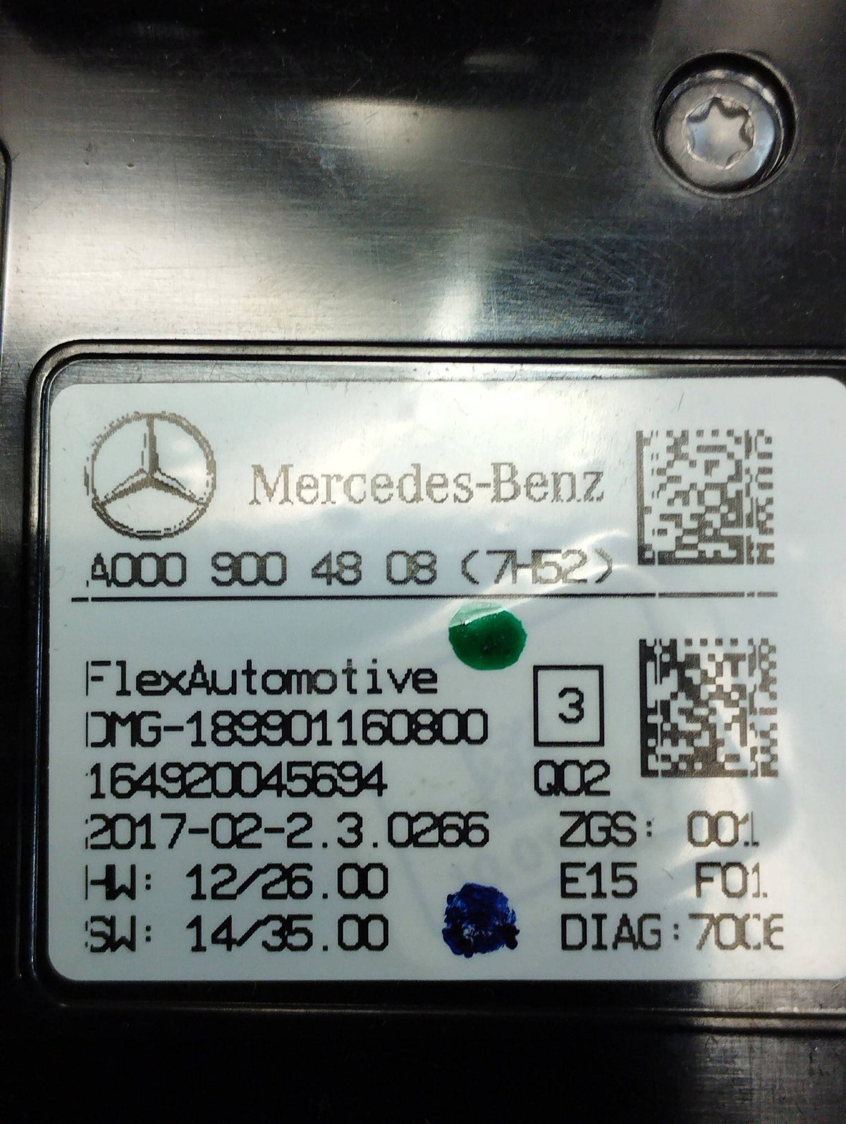 Mercedes-Benz B W246 W242 LAMP LIGHTING A0009004808