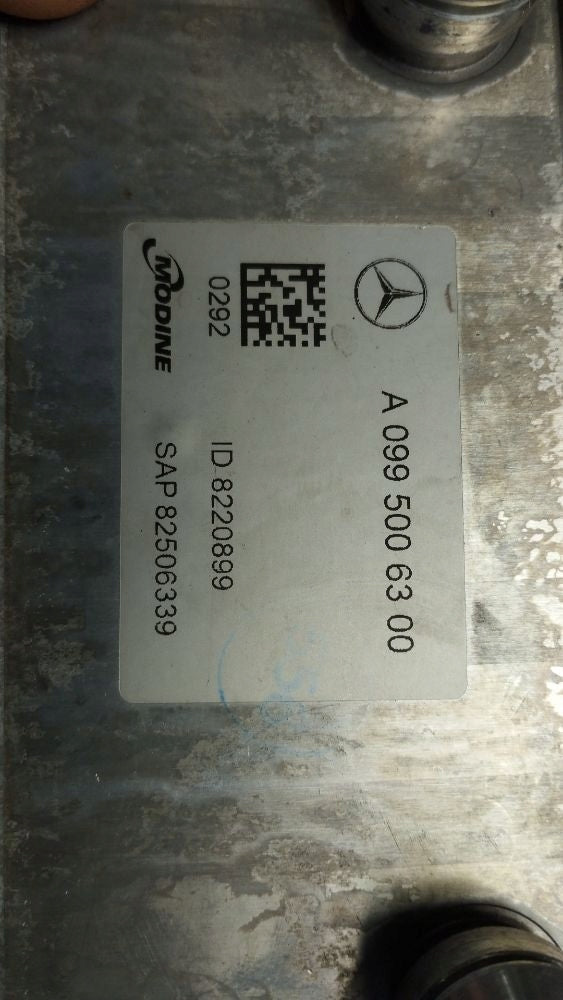 Mercedes-Benz E W213 2018 GEARBOX COOLER A0995006300