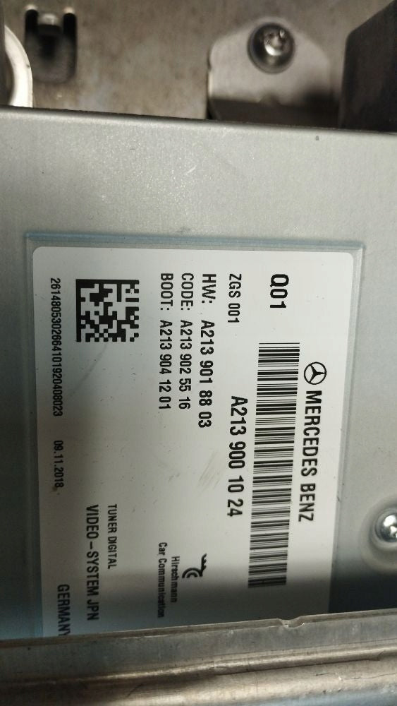 Mercedes-Benz E W213 CONTROL UNIT A2139001024