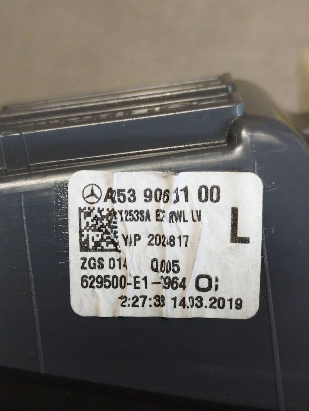 Mercedes-Benz GLC X253 LAMP LEFT REAR FLAPS A2539063100