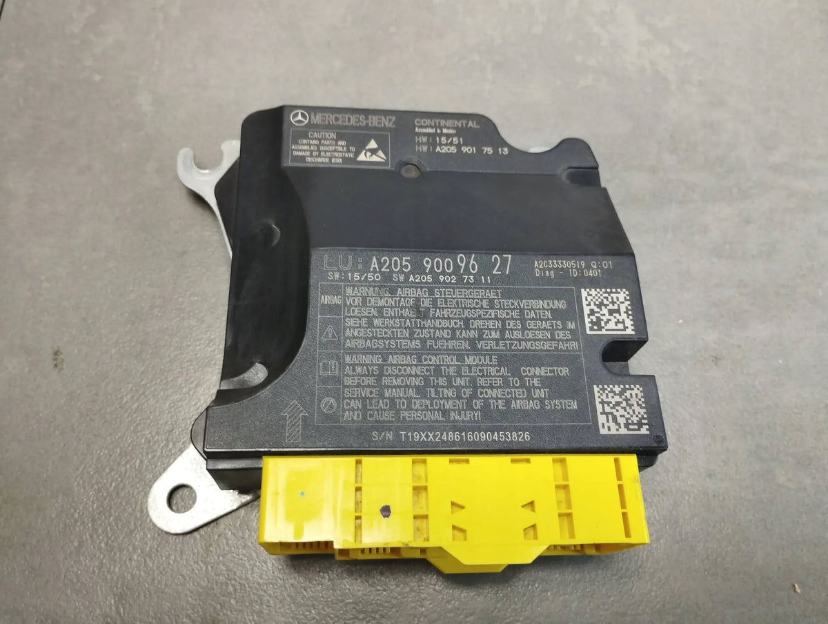 Mercedes-Benz GLC X253 SENSOR MODULE AIRBAG A2059009627