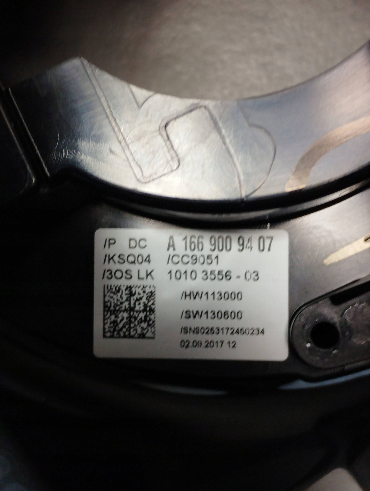 Mercedes-Benz GLE W166 STEERING COLUMN HOUSING A1669009407