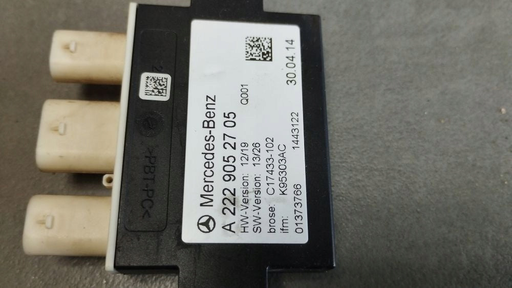 Mercedes-Benz S W222 2014 FLAP OPENING MODULE A2229052705