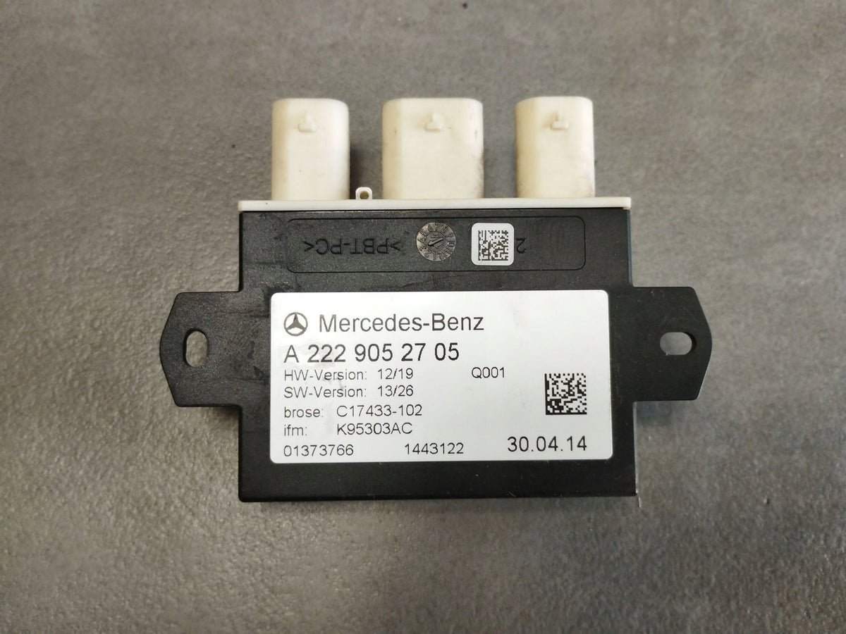 Mercedes-Benz S W222 2014 FLAP OPENING MODULE A2229052705