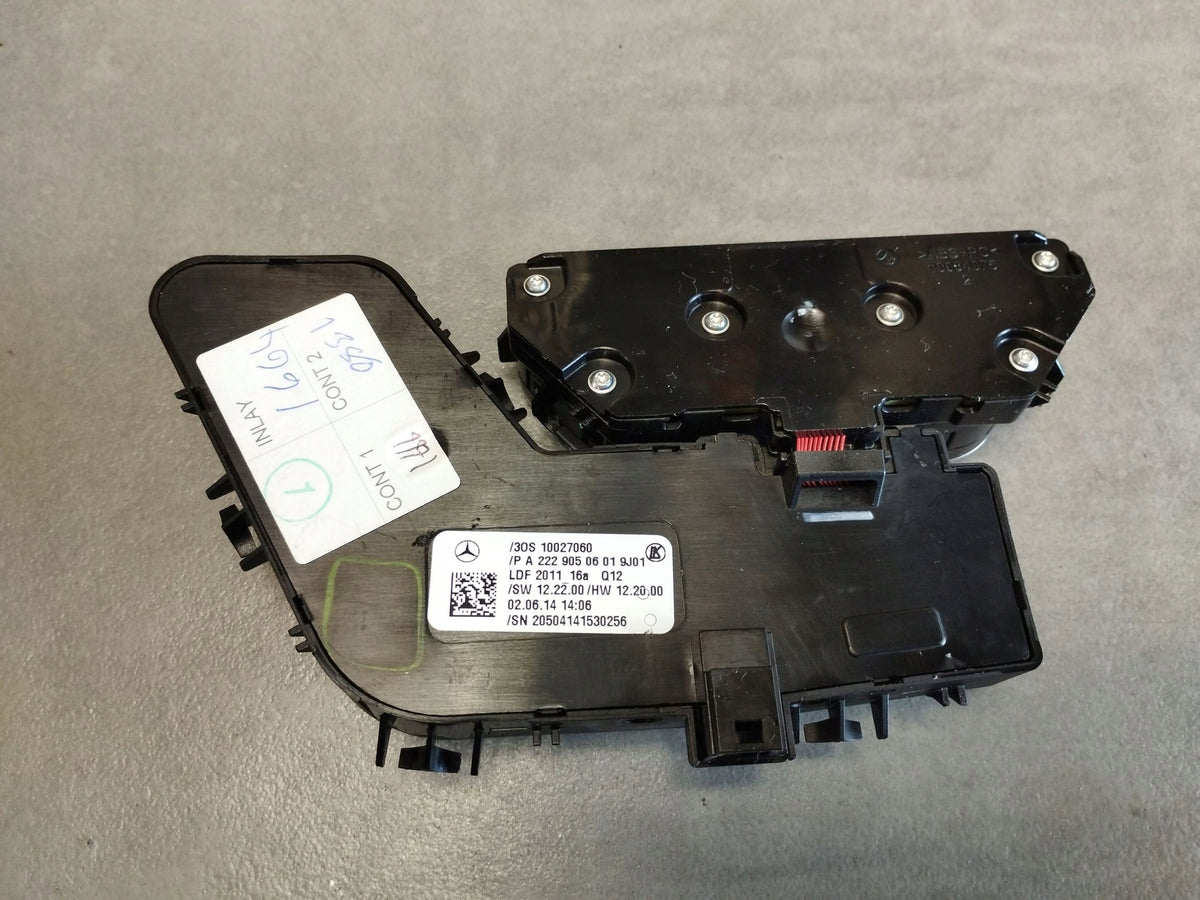 Mercedes-Benz S W222 2014 SEAT SWITCH RIGHT FRONT A2229050601
