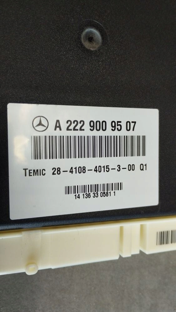 Mercedes-Benz S W222 2014 SUSPENSION CONTROLLER A2229009507