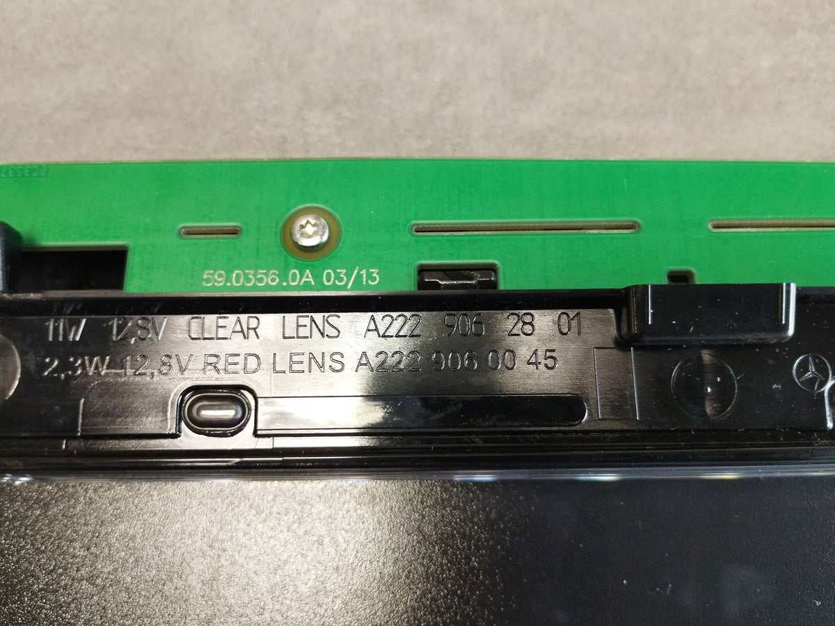 Mercedes-Benz S W222 2014 THIRD STOP LIGHT A2229062801