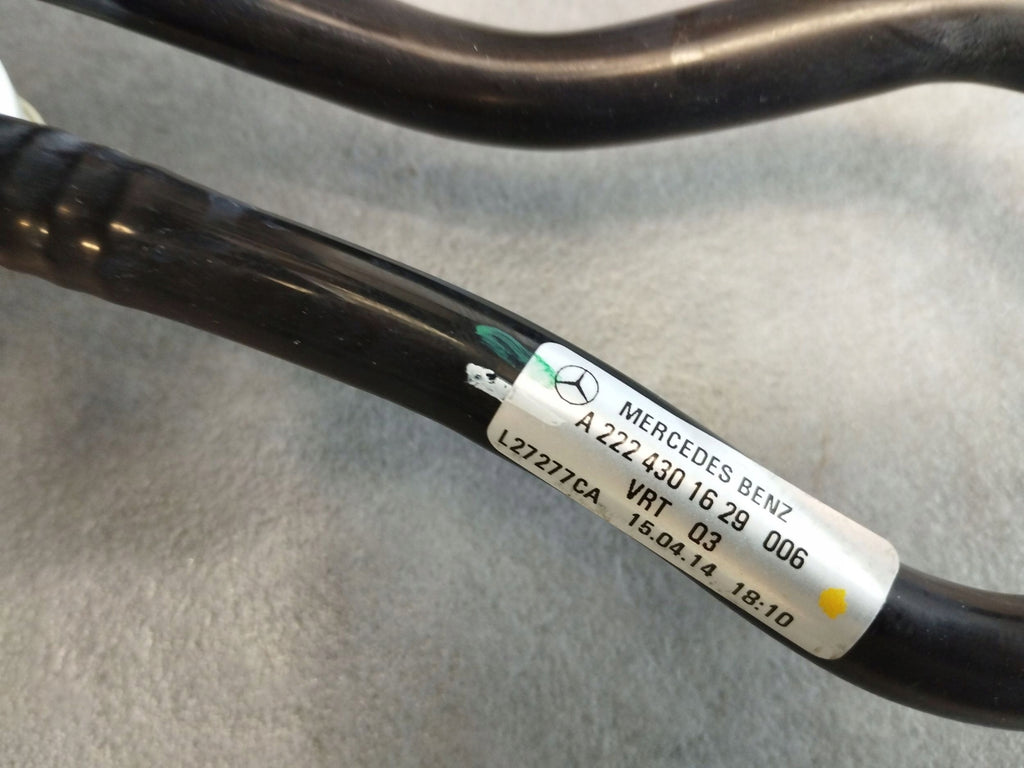 Mercedes-Benz S W222 2014 VACUUM CABLE A2224302229 RHD