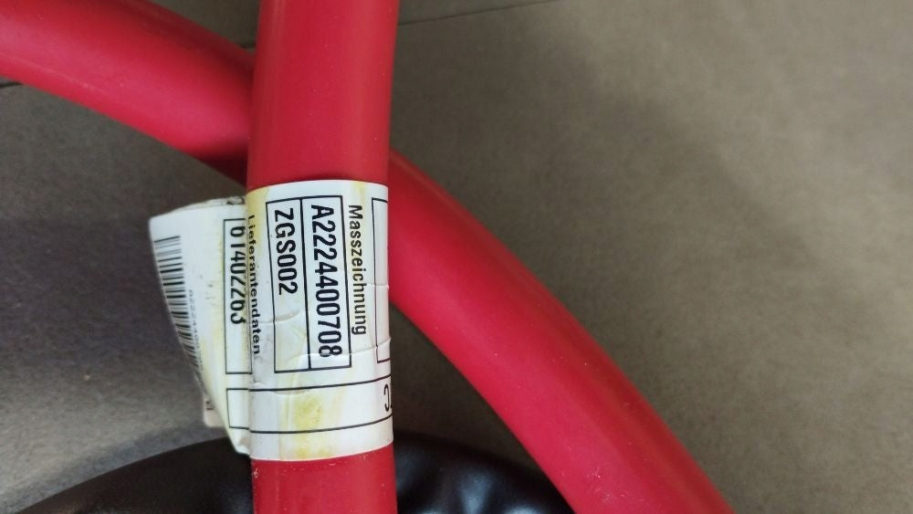 Mercedes-Benz S W222 BEAM CABLE KLEMA PLUS FUSE A2224400708