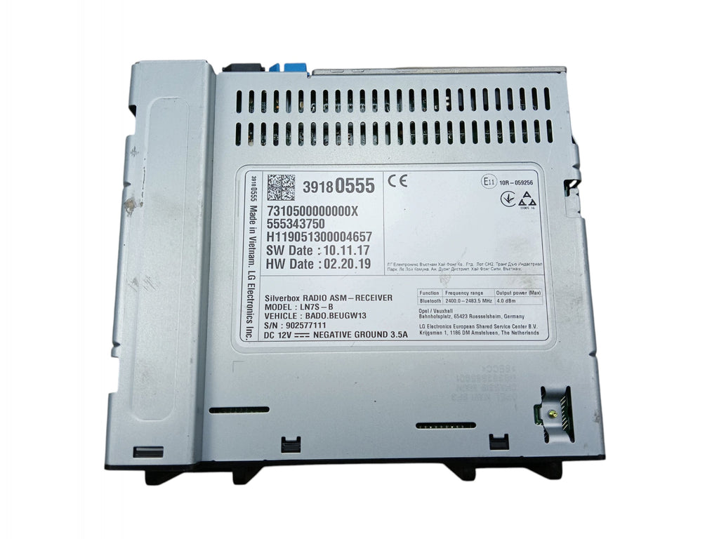 NAVIGATION MODULE SILVERBOX OPEL ASTRA K INSIGNIA B 39180555