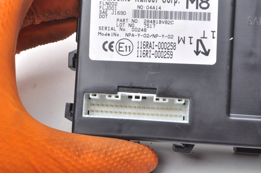NISSAN JUKE F15 1.6 LIFT COMPUTER MODULE DRIVER BCM 284B1BV82C