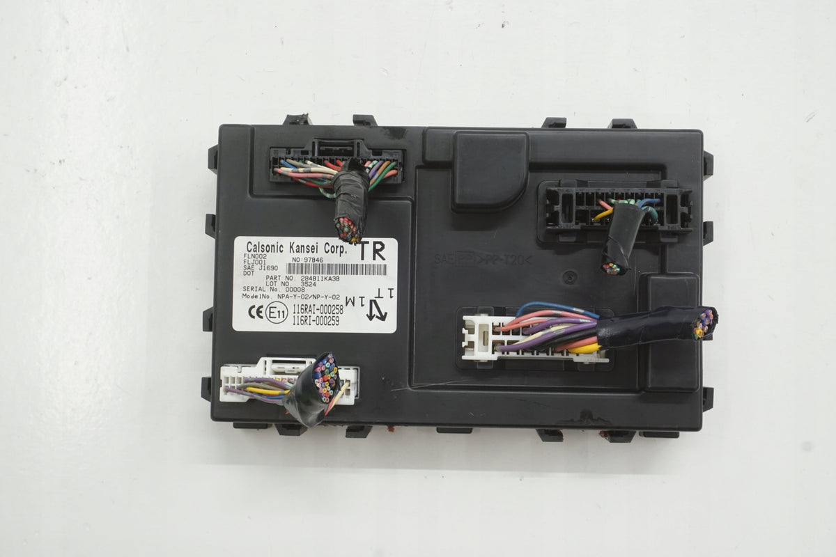 NISSAN JUKE F15 13R DRIVER MODULE BCM 284B11KA3B