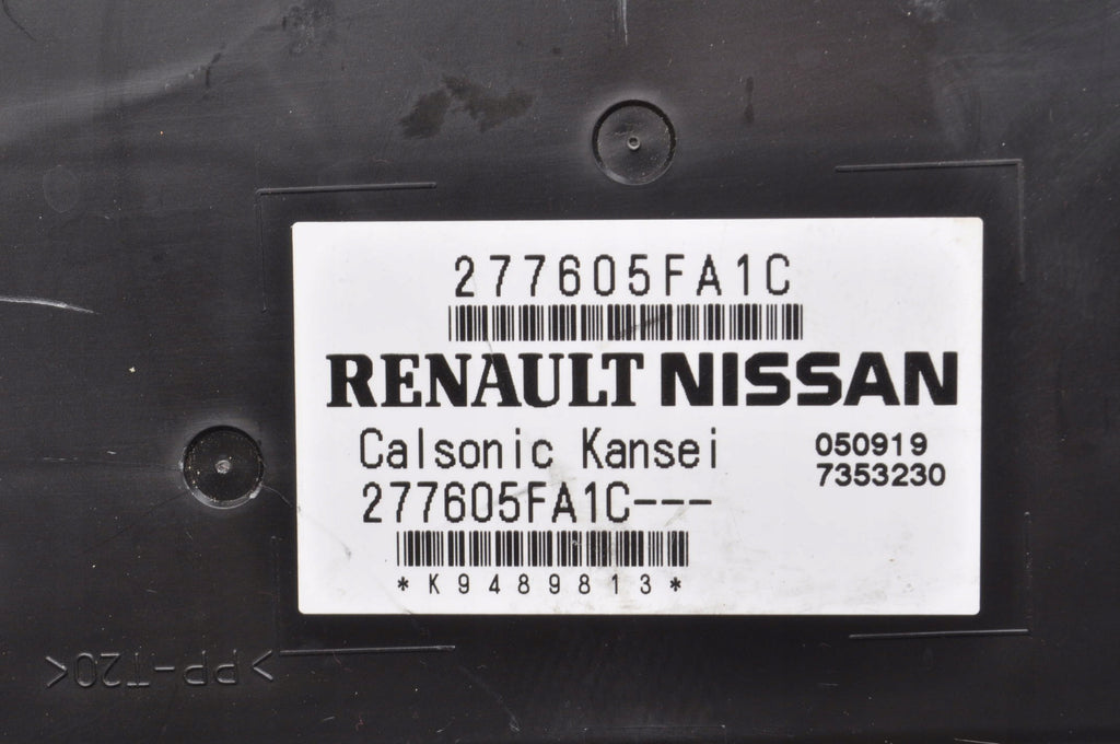 NISSAN MICRA K14 1.0 AIR CONDITIONING CONTROLLER MODULE 277605FA1C