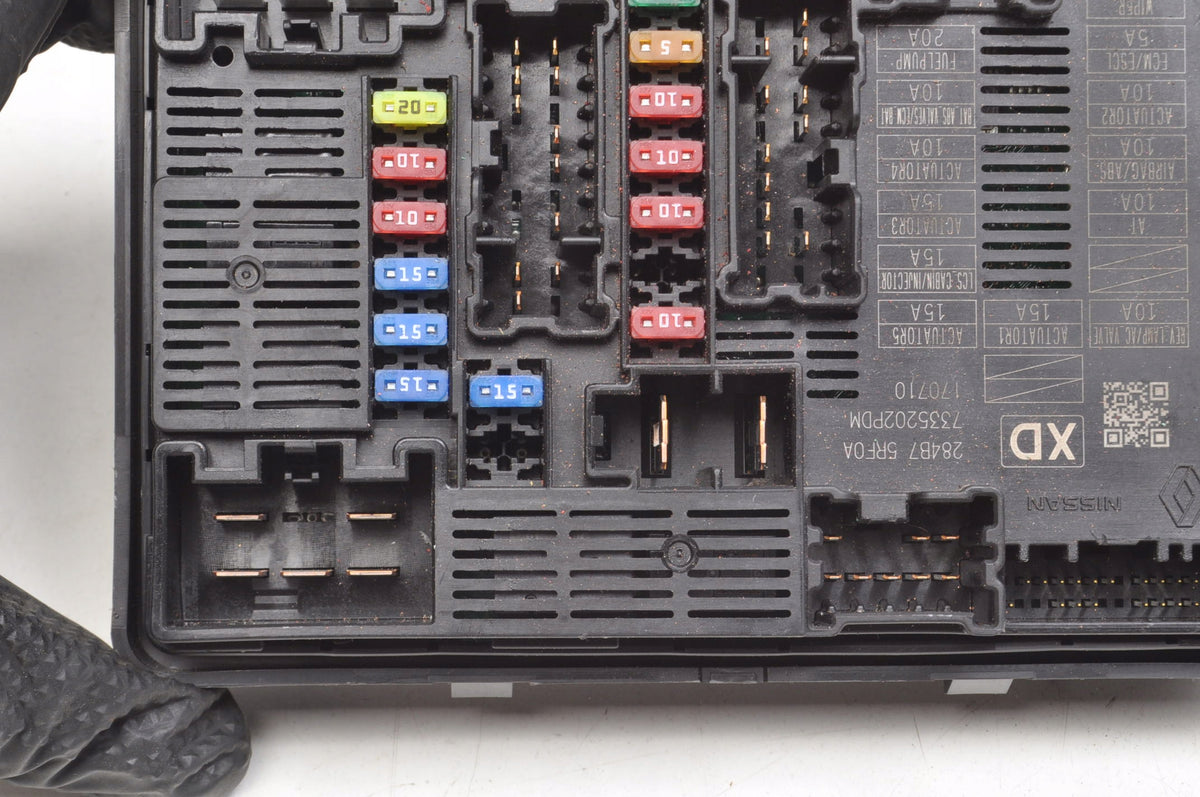 NISSAN MICRA V K14 0.9 FUSE BOX 284B7-5RF0A