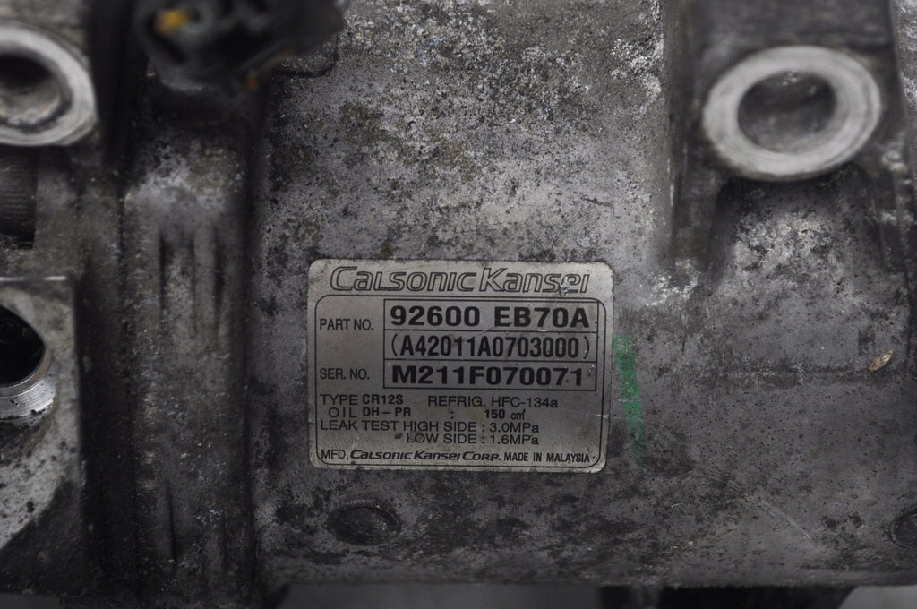 NISSAN NAVARA D40 2.5 dCI AIR CONDITIONING COMPRESSOR
