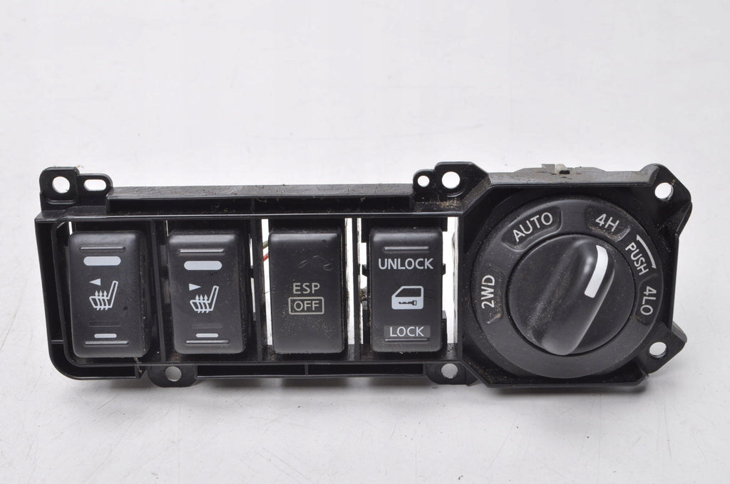 NISSAN PATHFINDER R51 LIGHT SWITCH PANEL SWITCHES ANGLIK