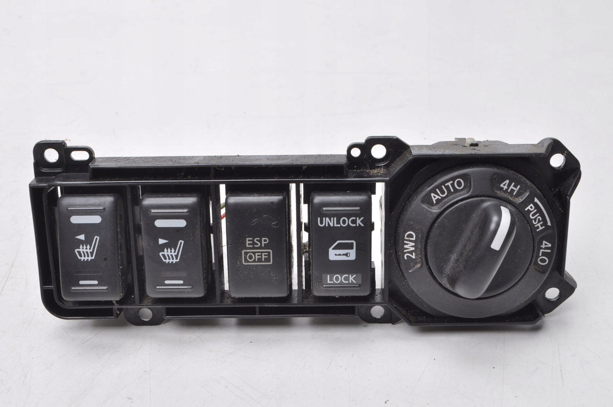 NISSAN PATHFINDER R51 LIGHT SWITCH PANEL SWITCHES ANGLIK