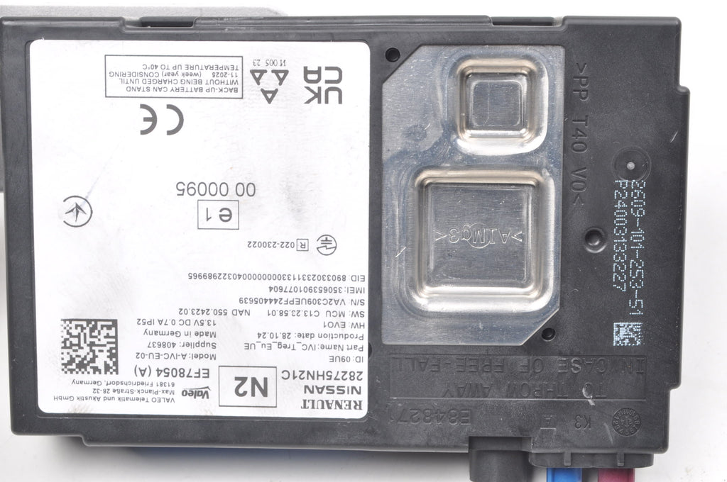 NISSAN QASHQAI III J12 LIFT MODULE DRIVER ECALL 28275HN21C