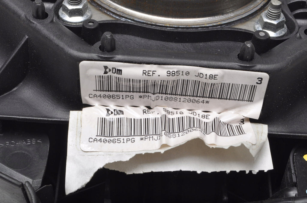 NISSAN QASHQAI J10 AIRBAG DRIVER AIRBAG 98510JD18E