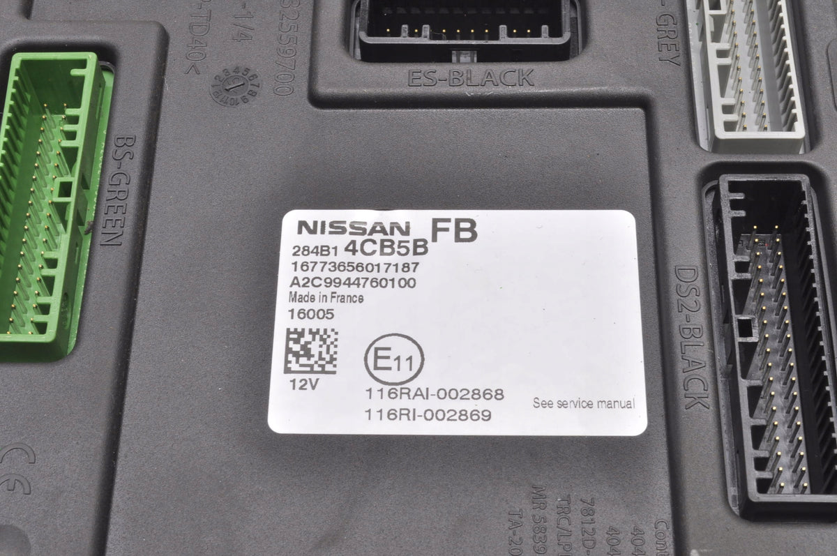 NISSAN QASHQAI J11 1.5 dCi BOX MODULE BSI 284B1-4CB5B
