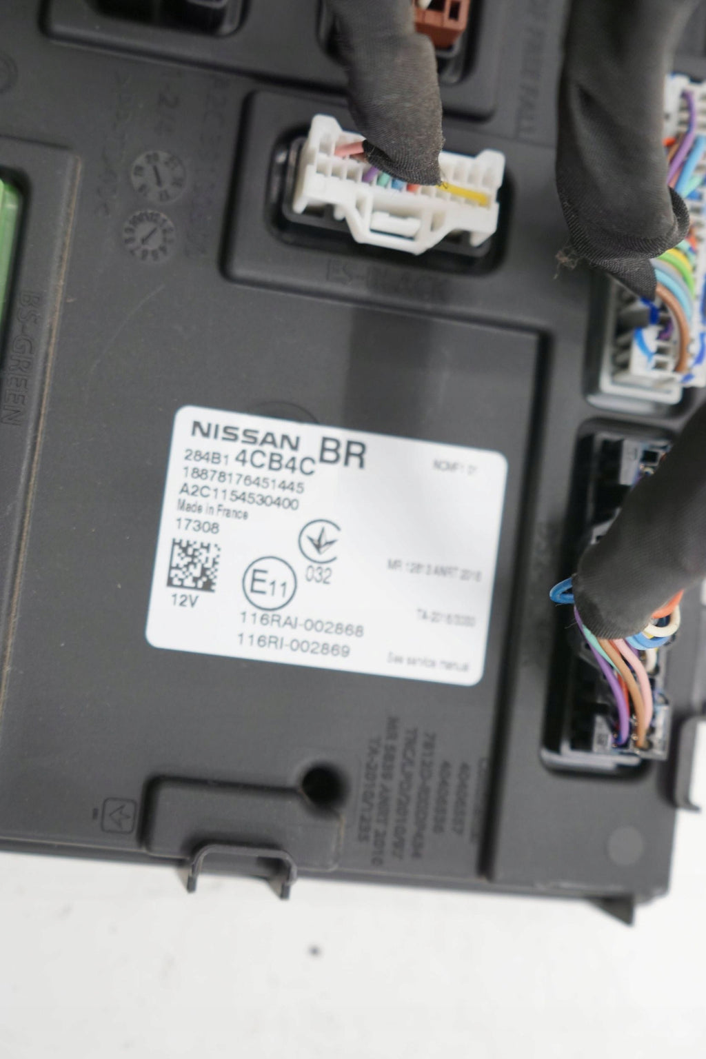 NISSAN QASHQAI J11 LIFT 17R DRIVER MODULE BSI 284B14CB4C