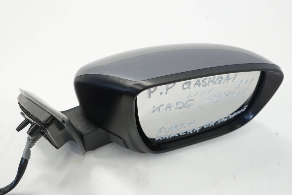 NISSAN QASHQAI J11 LIFT 17R MIRROR RIGHT 13PIN CAMERA FOLDING CAD