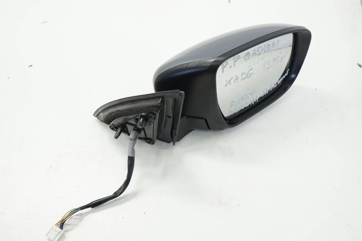 NISSAN QASHQAI J11 LIFT 17R MIRROR RIGHT 13PIN CAMERA FOLDING CAD