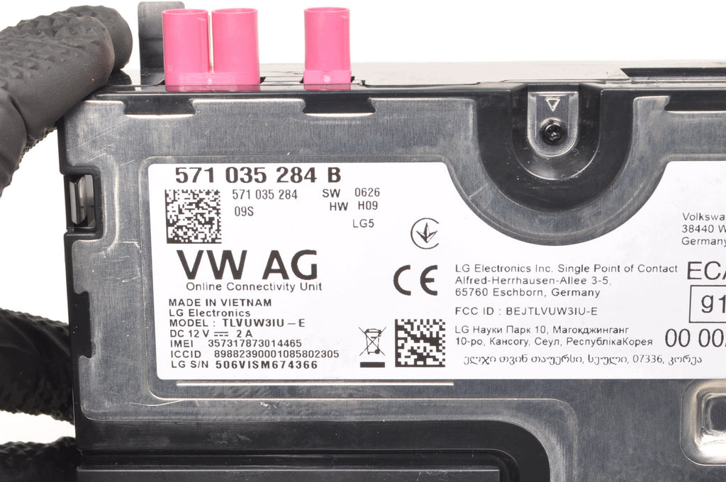 ONLINE CONTROLLER MODULE VOLKSWAGEN GOLF VIII 571035284B 2025