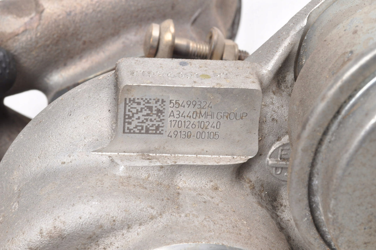OPEL ADAM ASTRA K V 1.0 12V Turbo 105HP TURBOCHARGER TURBINE 55499324