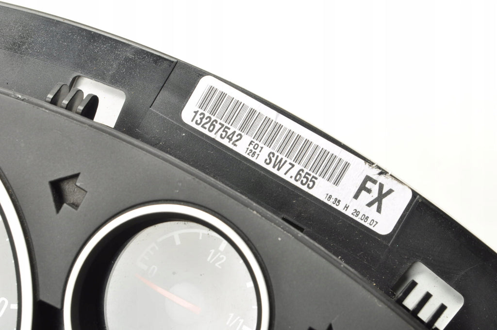 OPEL ASTRA H III 1.4 16V 90KM COUNTER CLOCKS 13267542 EUROPE LIFT