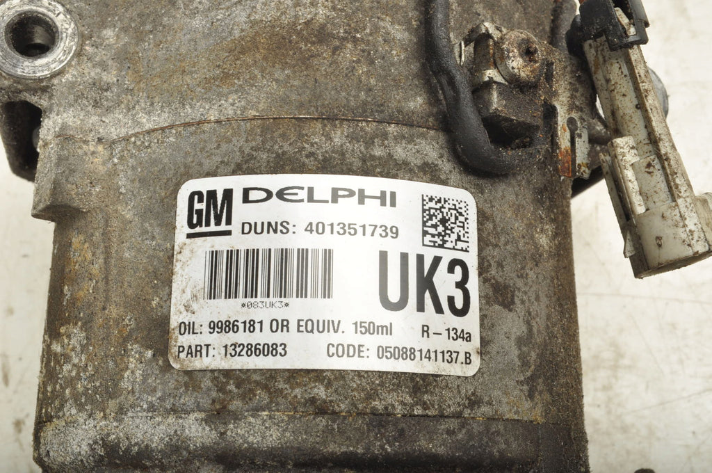 OPEL ASTRA H III 1.4 B AIR CONDITIONING COMPRESSOR 13286083