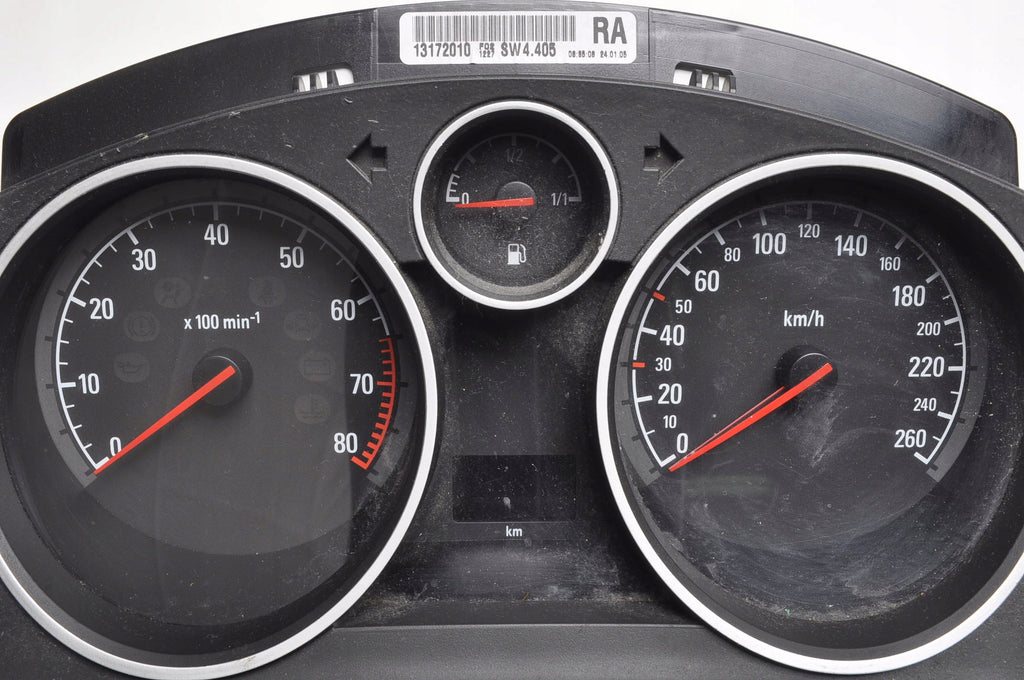 OPEL ASTRA H III 1.6 16V 105KM COUNTER CLOCKS 13172010 EUROPE