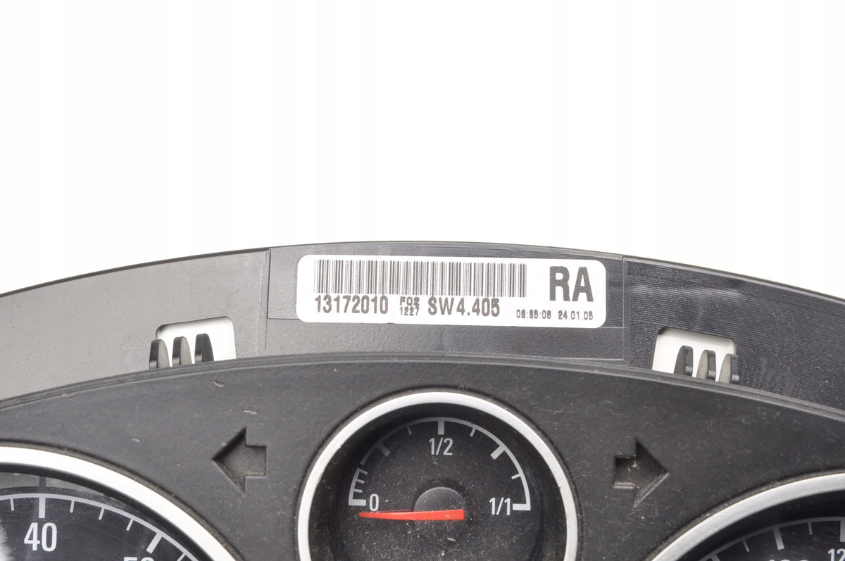 OPEL ASTRA H III 1.6 16V 105KM COUNTER CLOCKS 13172010 EUROPE