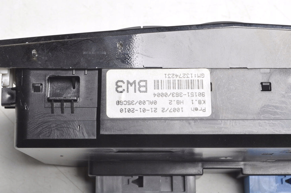 OPEL ASTRA H III PANEL AIR CONDITIONING SWITCH 13274231