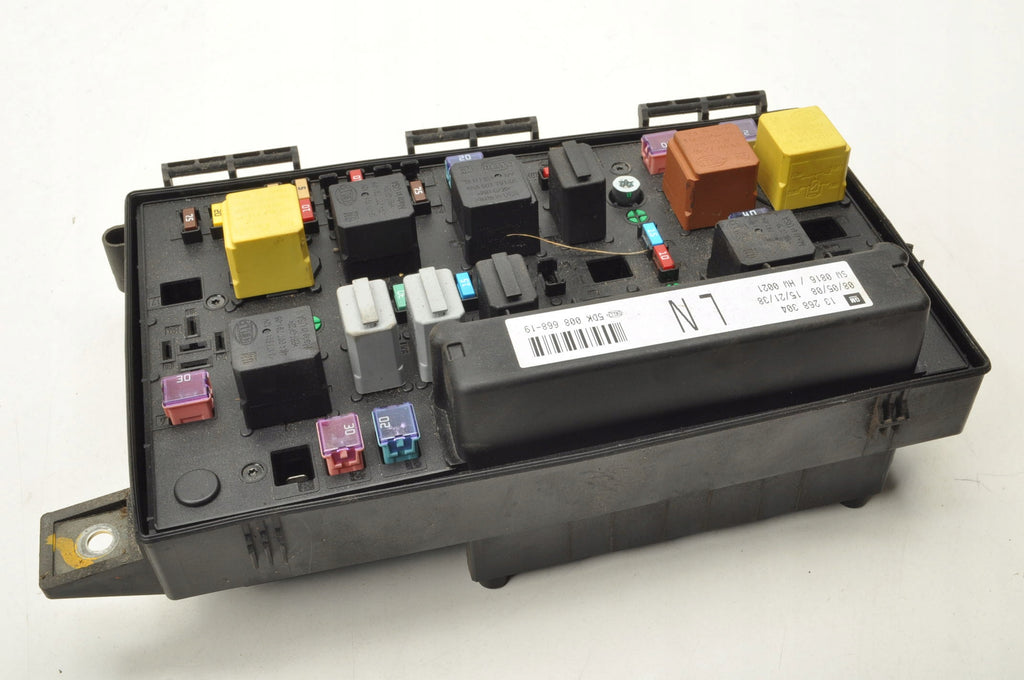 OPEL ASTRA H III ZAFIRA B FUSE BOX 13268304