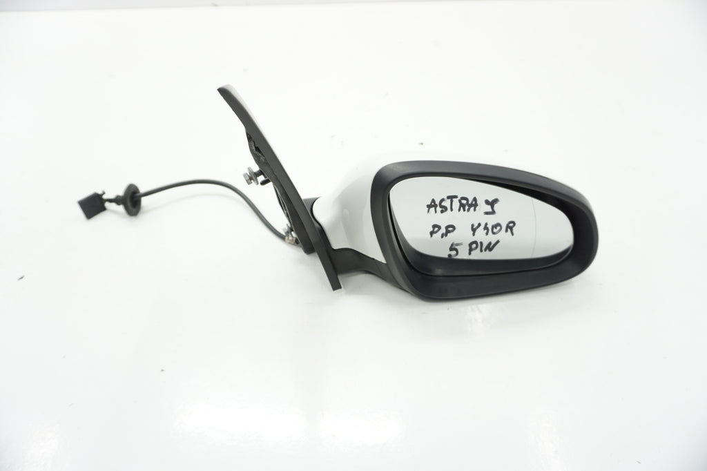 OPEL ASTRA J IV MIRROR RIGHT 5PIN Y40R ENGLISH