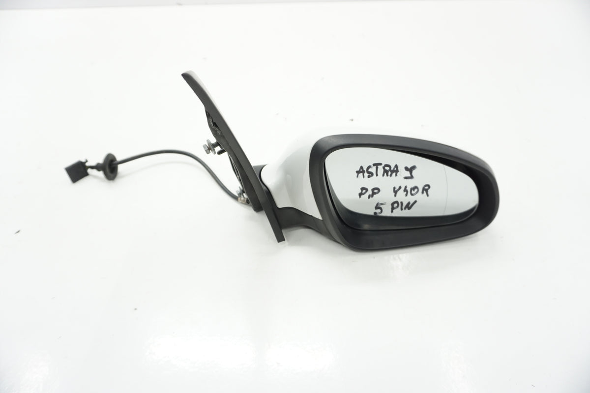 OPEL ASTRA J IV MIRROR RIGHT 5PIN Y40R ENGLISH