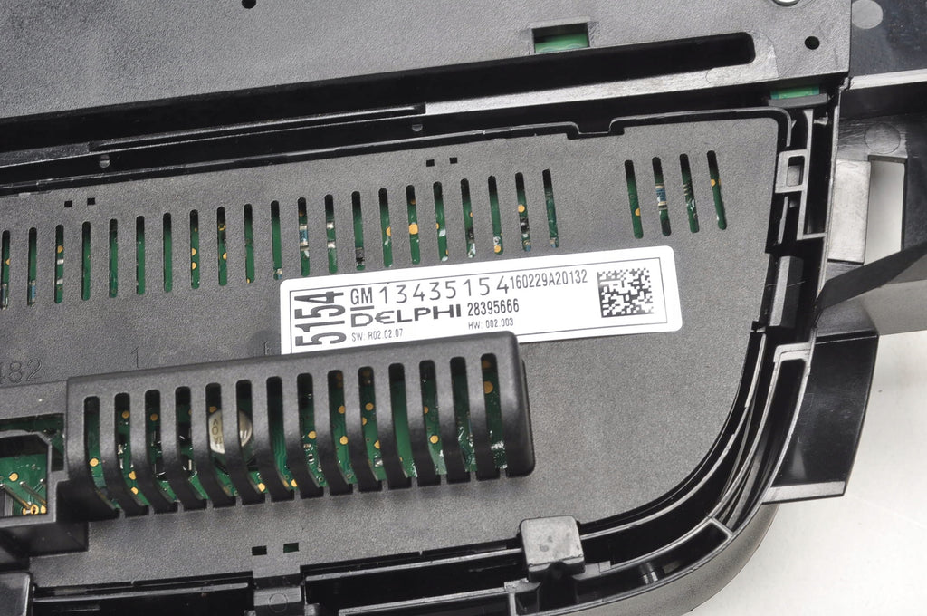 OPEL ASTRA J IV PANEL AIR CONDITIONING SWITCH 13397126 13435154